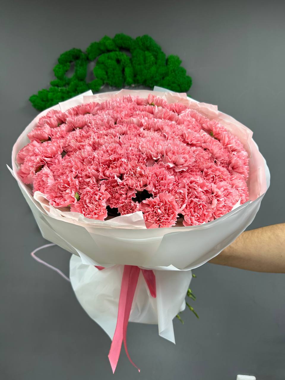 101 розовый диантус