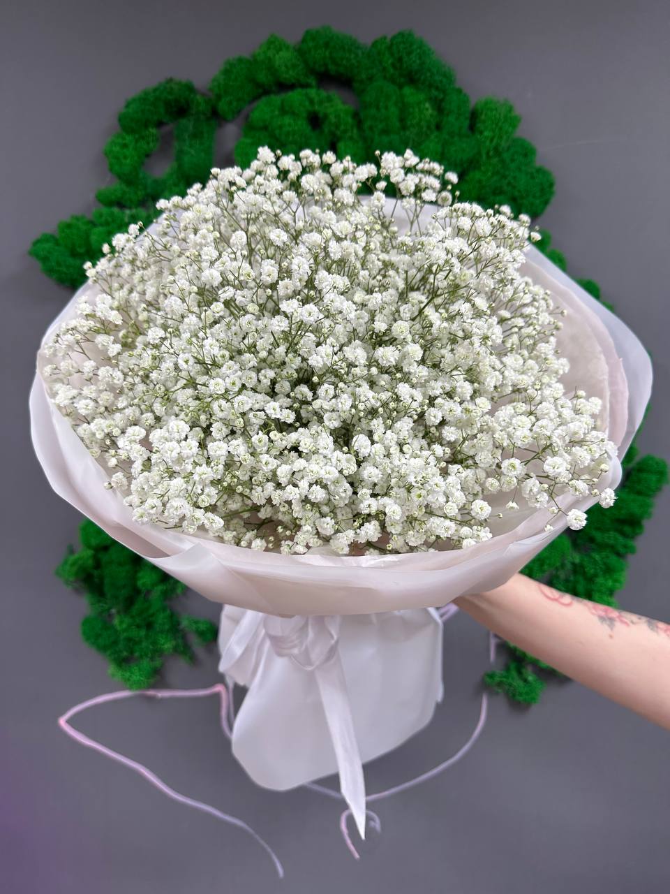 Букет из 9 гипсофил