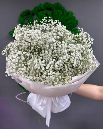 Букет из 15 гипсофил